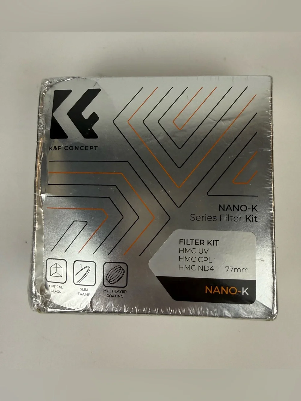 Nano K Filter Kit 77mm, Camera Lens K & F Concept, HMC UV HMC CPL